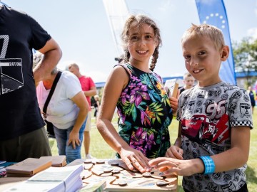 Piknik Aktywnie i Zdrowo z Funduszami Europejskimi w Opocznie., 